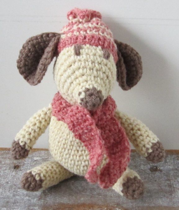 Honoré, Augustine & Lucien - Faits main au crochet