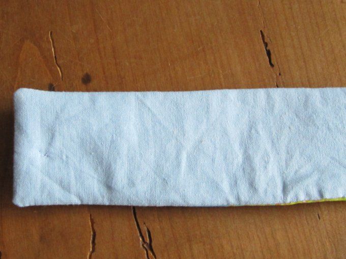 Bracelet textile brodé -OIseau - tour de poignet 16,5 - 17 cm