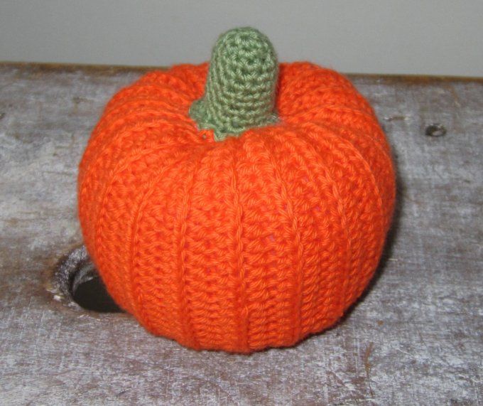 Courges- déco automne/ Halloween- fait main au crochet