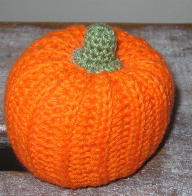 Courges- déco automne/ Halloween- fait main au crochet