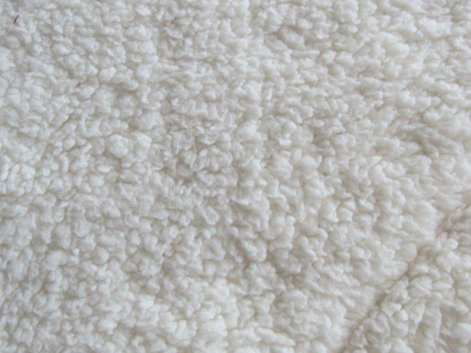 Couverture cocoon pour chat et petit chien - Jean & sherpa double face - Réversible - Taille S