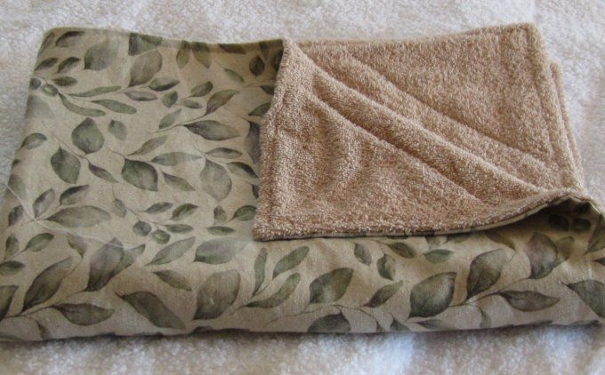 Couverture chien et chat en coton doux et respirant - réversible- Tailles S et M