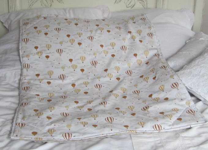 Couverture artisanale coton/minky 