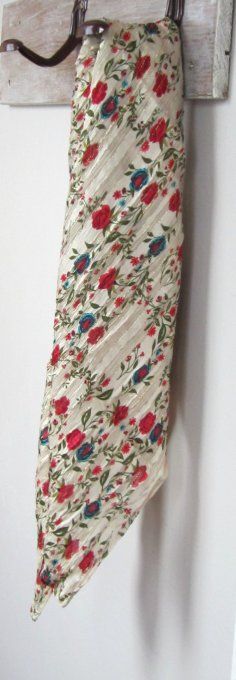 Foulard bandana - Soie haute couture - 70 x 70 cm