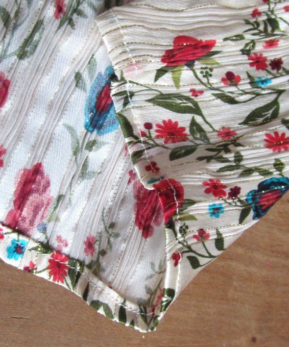 Foulard bandana - Soie haute couture - 70 x 70 cm