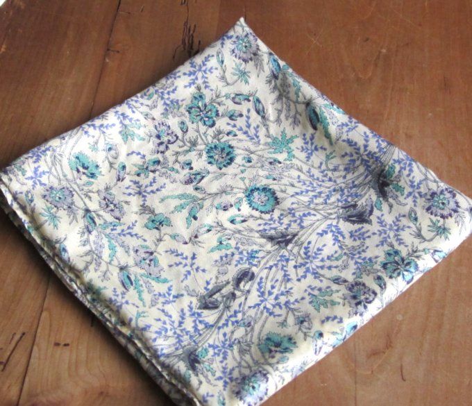 Foulard bandana - Soie de sari - 70 x 70 cm