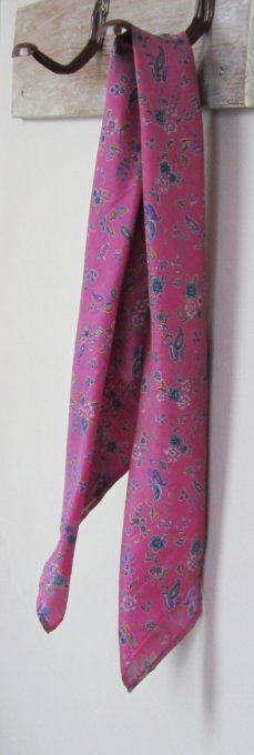 Foulard bandana - Soie de sari - 70 x 70 cm