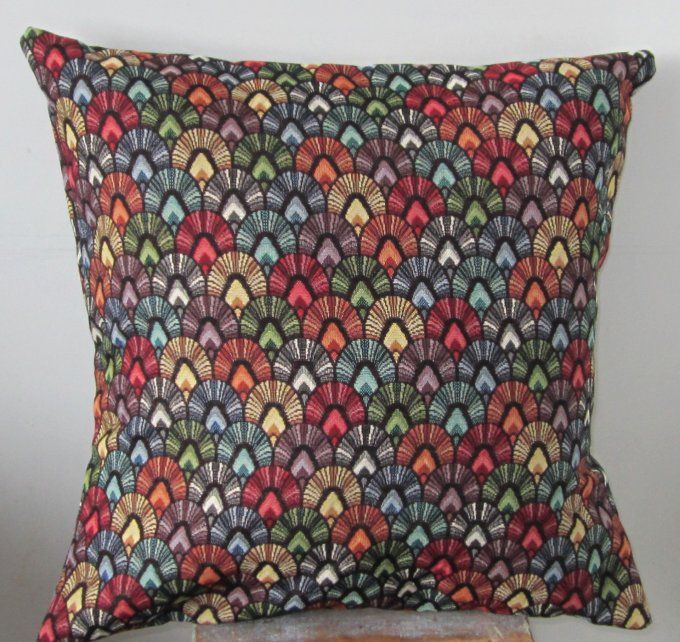 Housse de coussin en tissu Jacquard 50 x 50 - 5 modèles