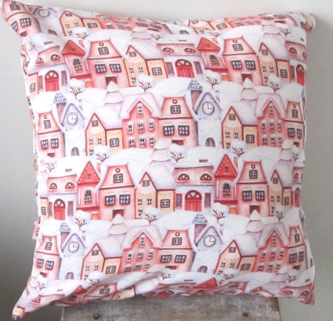 Housse de coussin 40 x 40 - 6 modèles