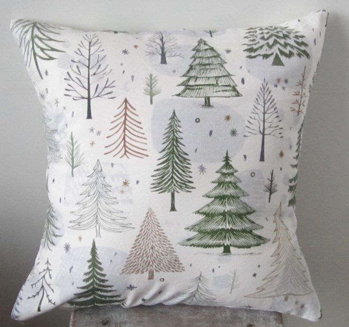 Housse de coussin 40 x 40 - 6 modèles