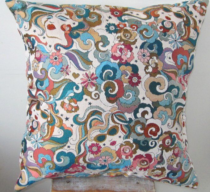 Housse de coussin en tissu Jacquard 50 x 50 - 5 modèles