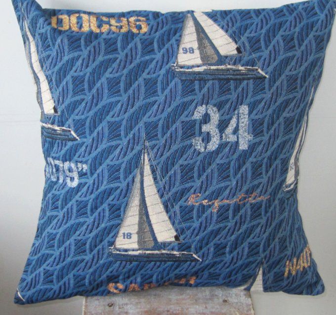 Housse de coussin en tissu Jacquard 50 x 50 - 5 modèles