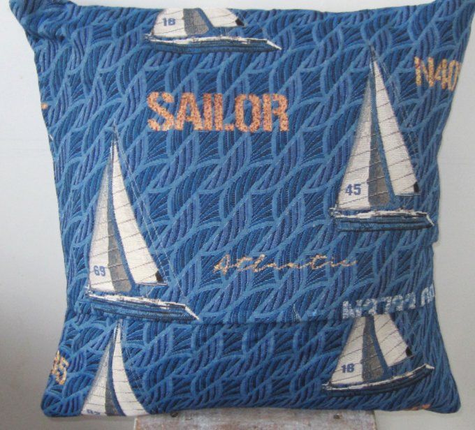 Housse de coussin 50 x 50 - tissu jacquard