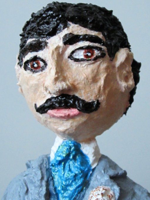 Marcel Proust à son bureau