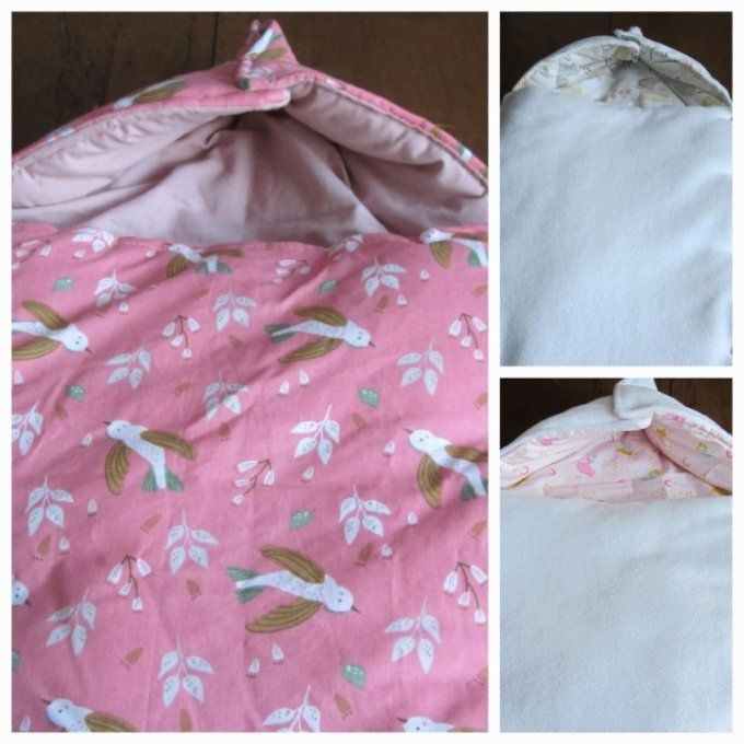 Nid d'ange matelassé - pour bébé prématuré - 3 modèles différents