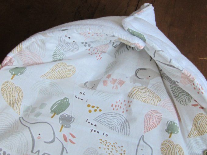 Nid d'ange matelassé - pour bébé prématuré - 3 modèles différents