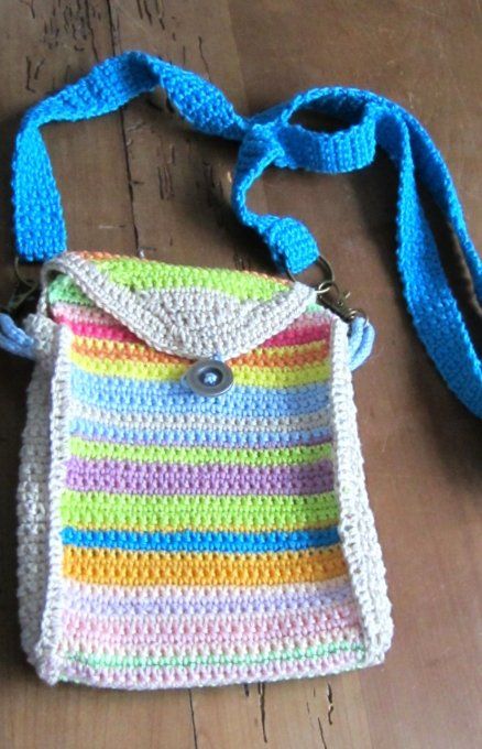 Pochette pour téléphone portable, petit sac bandoulière