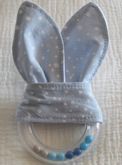 Pochon douceur "Bleu Océan" - cadeau naissance bébé/ maman