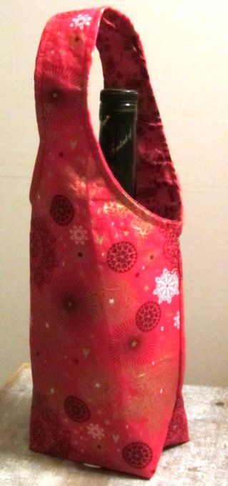 Porte-bouteille en tissu - 4 motifs