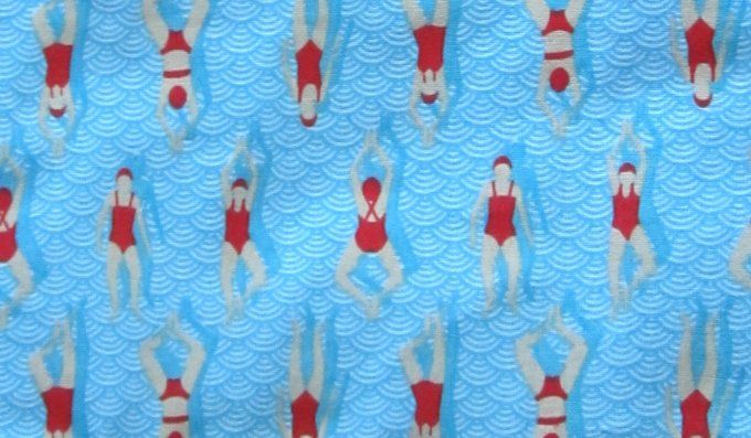 sac à dos à cordon coulissant- taille L - coton à motifs