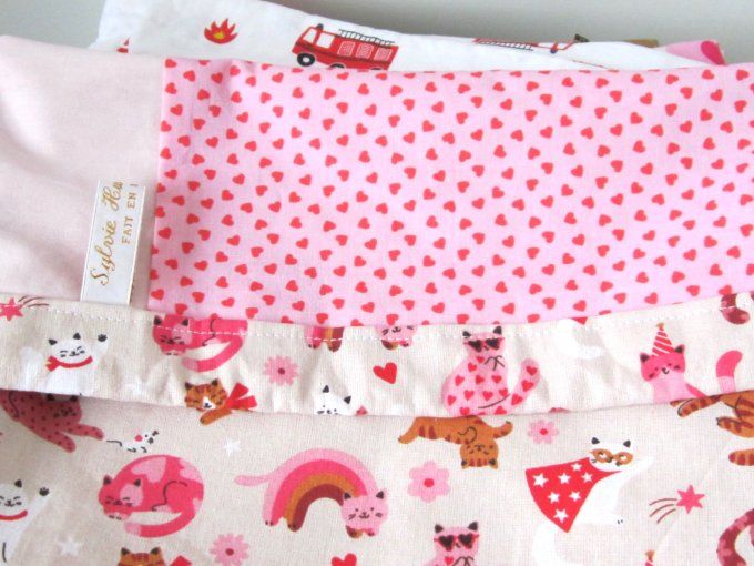 Sac à dos avec cordon coulissant - taille S, - différents motifs - option prénom brodé
