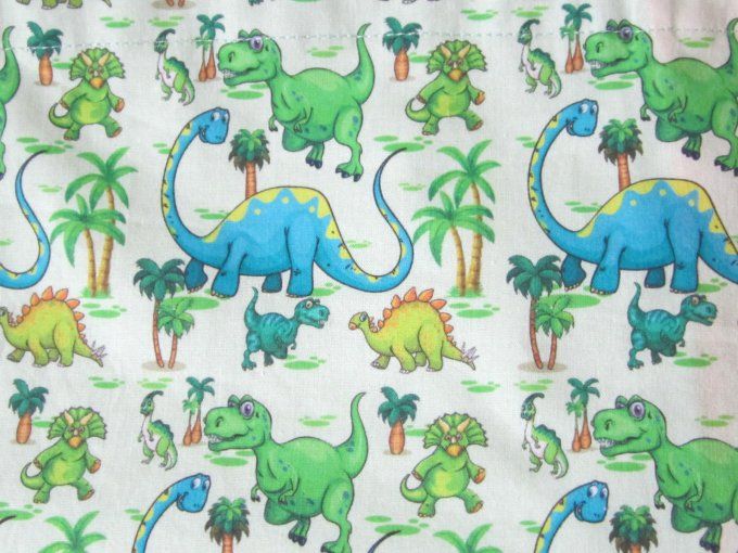 sac à dos à cordon coulissant - taille S- coton à motifs