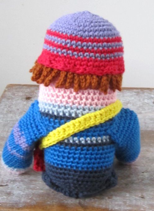 Séraphin - personnage choupinou crocheté, pièce unique